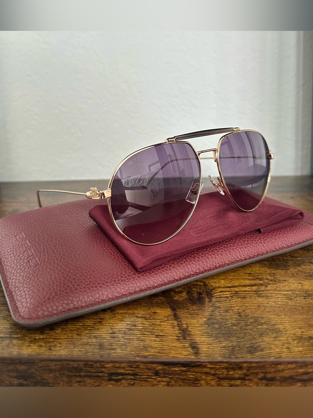 ETRO Pilot Frame Women’s Sunglasses - 61